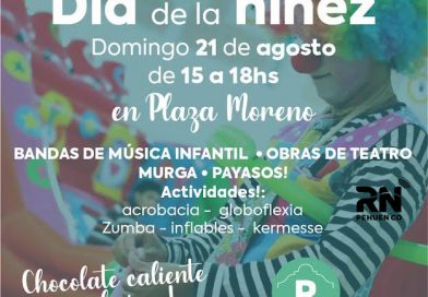 Dom 21/8: Festival por el “Día de la Niñez” en Punta Alta.
