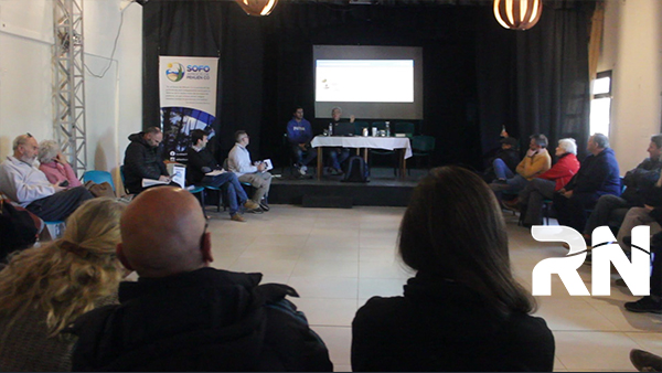 Llegó a la web el nuevo RNTV (E 574) Con la cobertura a la charla con la empresa que ejecutará la obra de Defensa costera en PehuenCo, y mucha más info.