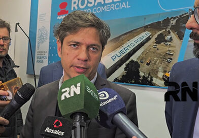 El Gobernador Axel Kicillof visitó Coronel Rosales e hizo importantes anuncios. Además, la pregunta obligada sobre el gas en Pehuen.