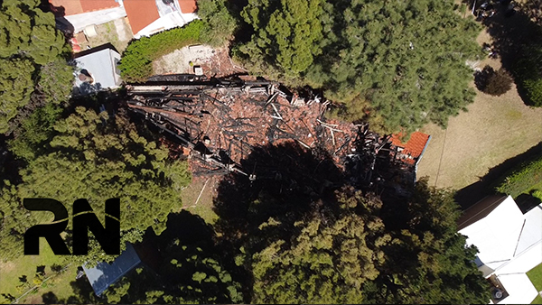 Incendio en la Capilla: Entrevista RN al jefe de Bomberos Voluntarios PehuenCo
