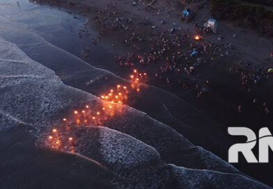 Así se vivió la «Antorchada 2026» a cargo del cuerpo de Guardavidas PehuenCo