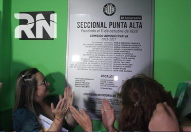 Entrevista RN a P. Mendoza en el 98° Aniversario de la Seccional «ATE Punta Alta».
